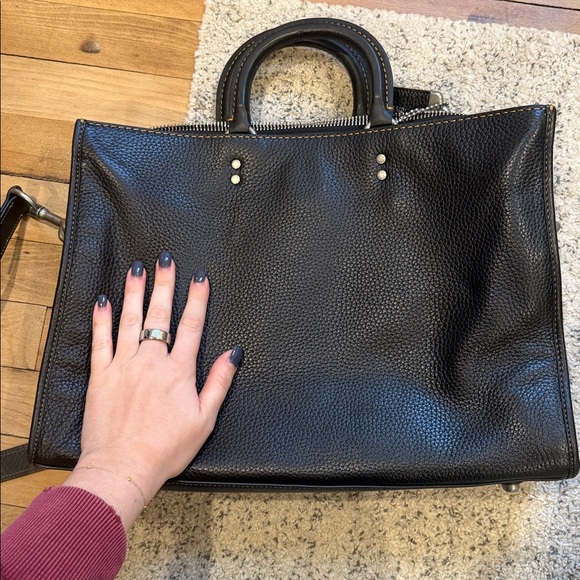 Coach black laptop bag - Picture 7 of 8